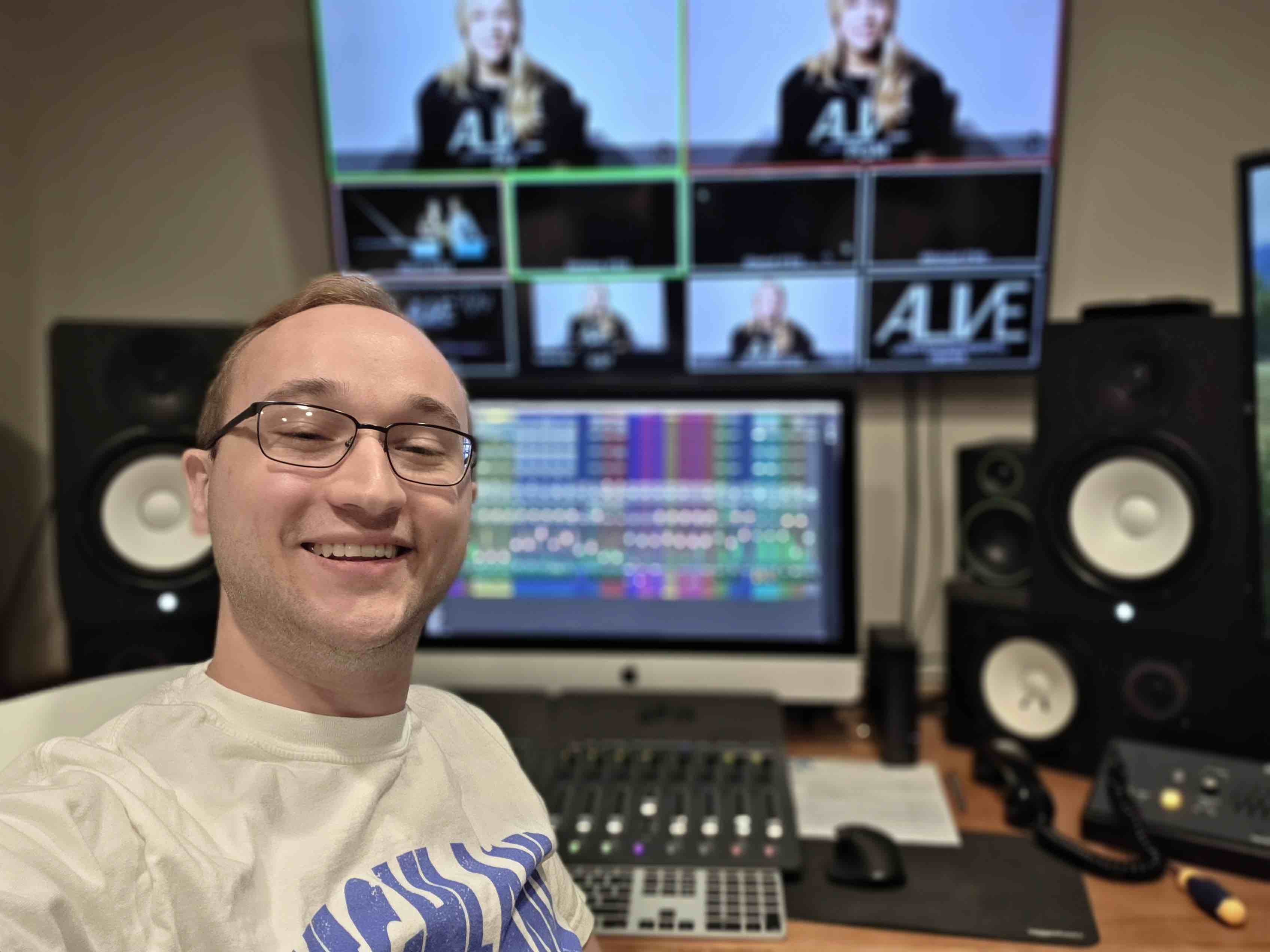 Highland Baptist Church Audio Booth